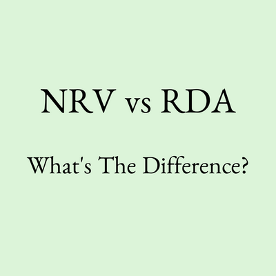 What does NRV mean? (Nutrient Reference Value)