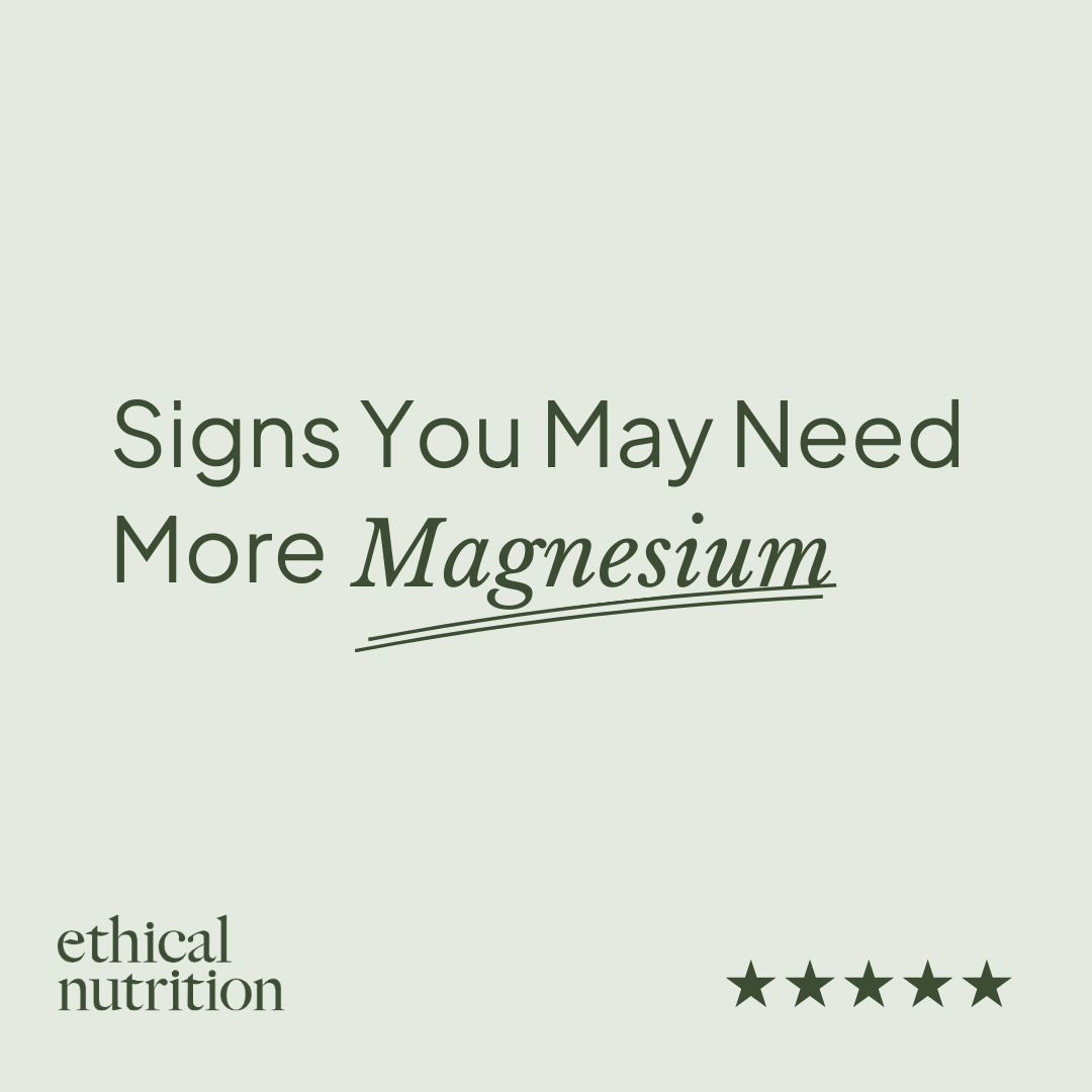 Signs You May Need More Magnesium