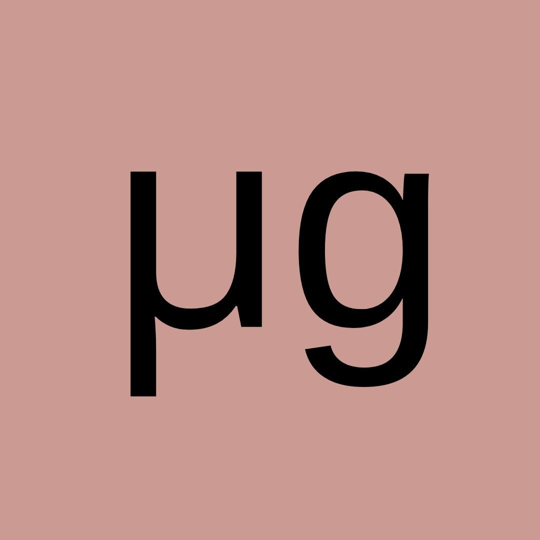 symbol-for-microgram