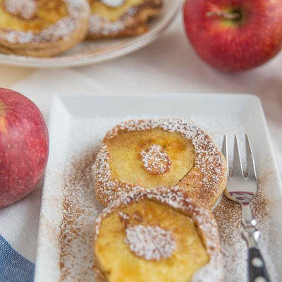 Apple Oat Vegan Pancakes for Pancake Day