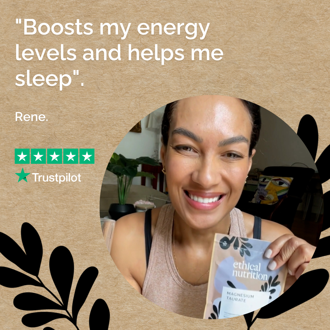 Magnesium Taurate 150mg UK Supplement – Ethical Nutrition