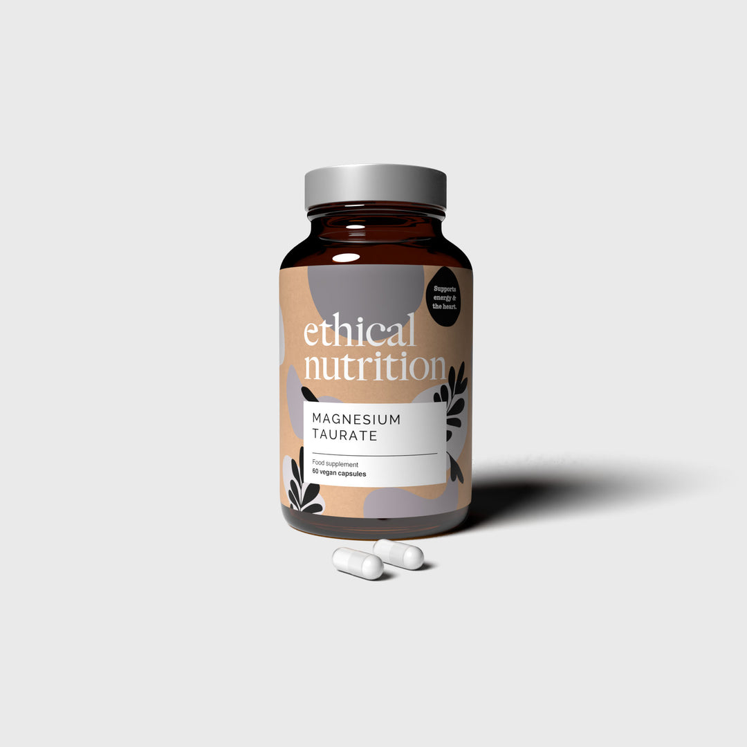 Ethical Nutrition magnesium taurate supplement packaging