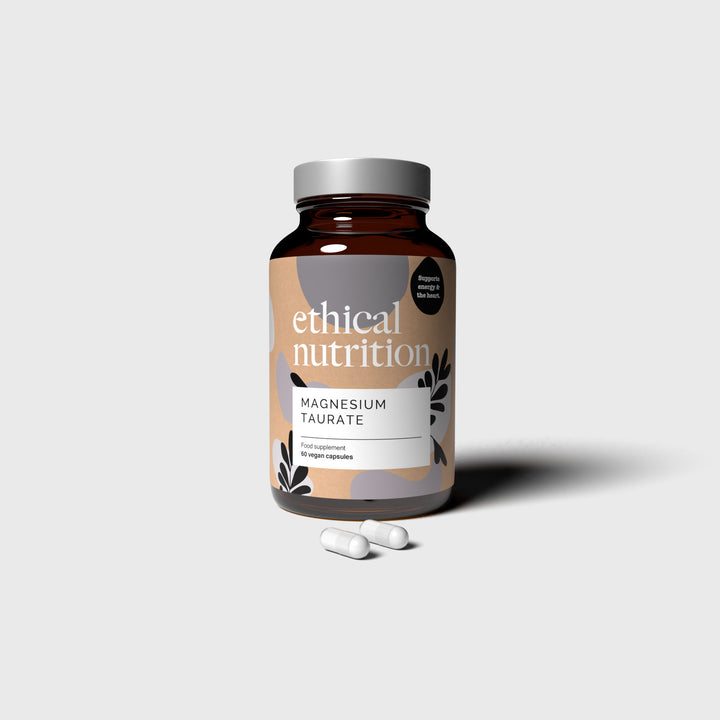 Ethical Nutrition magnesium taurate supplement packaging