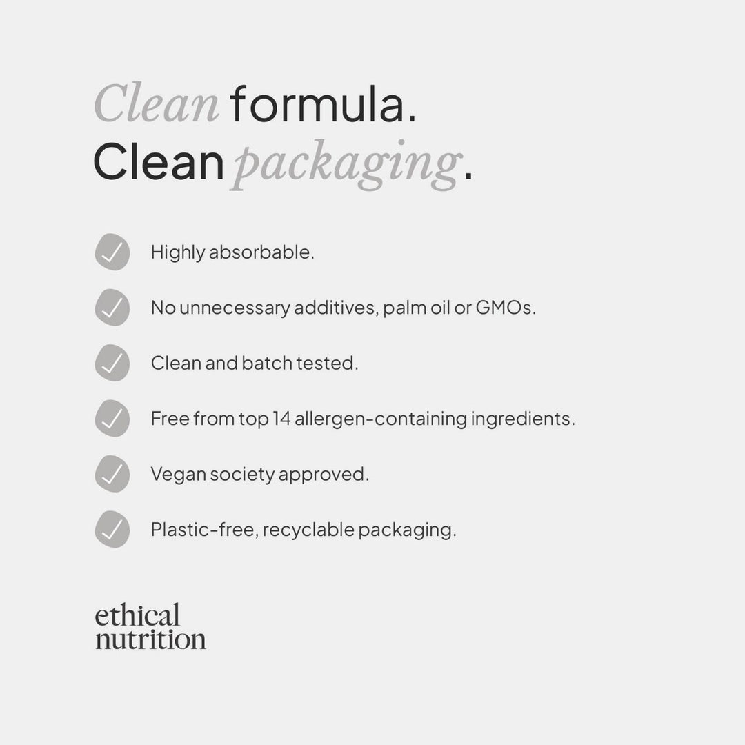Ethical Nutrition zinc picolinate supplement features infographic