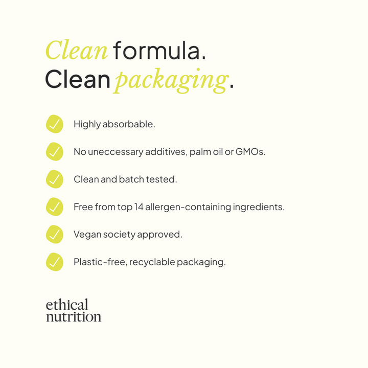 Ethical Nutrition omega-3 benefits infographic