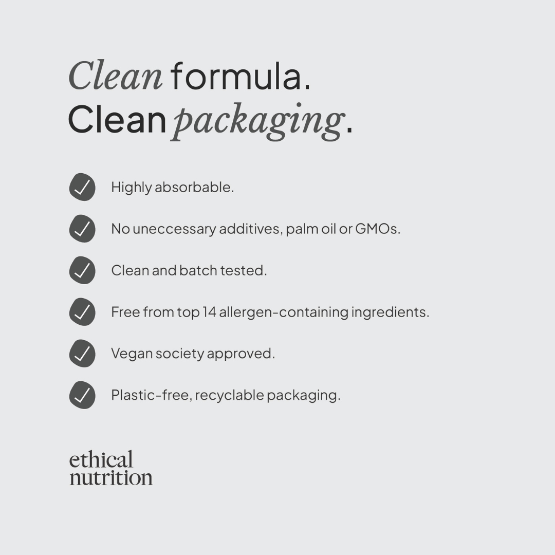 Ethical Nutrition decorative brand graphic