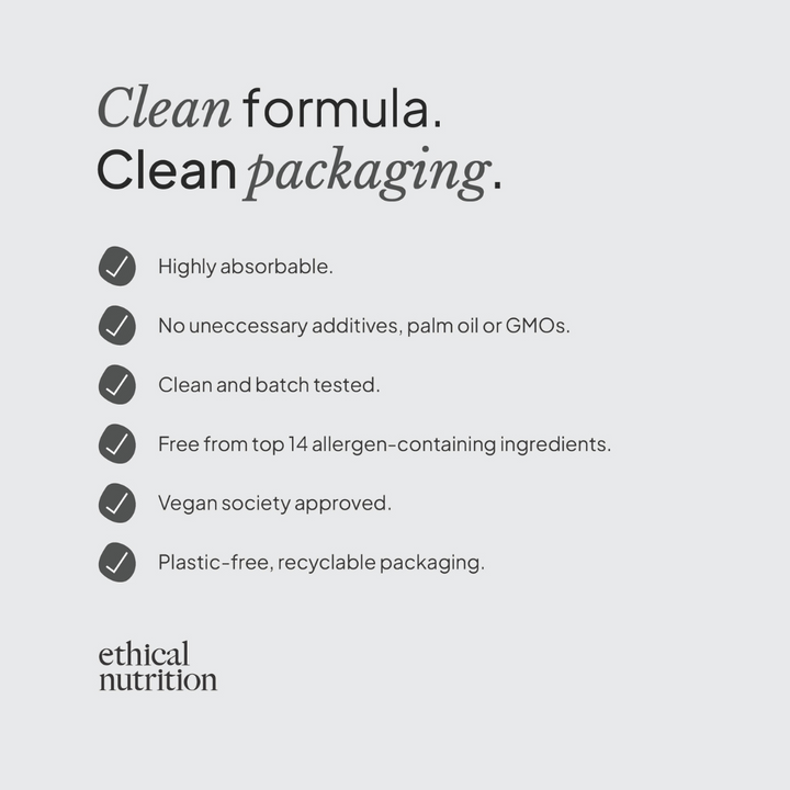 Ethical Nutrition decorative brand graphic