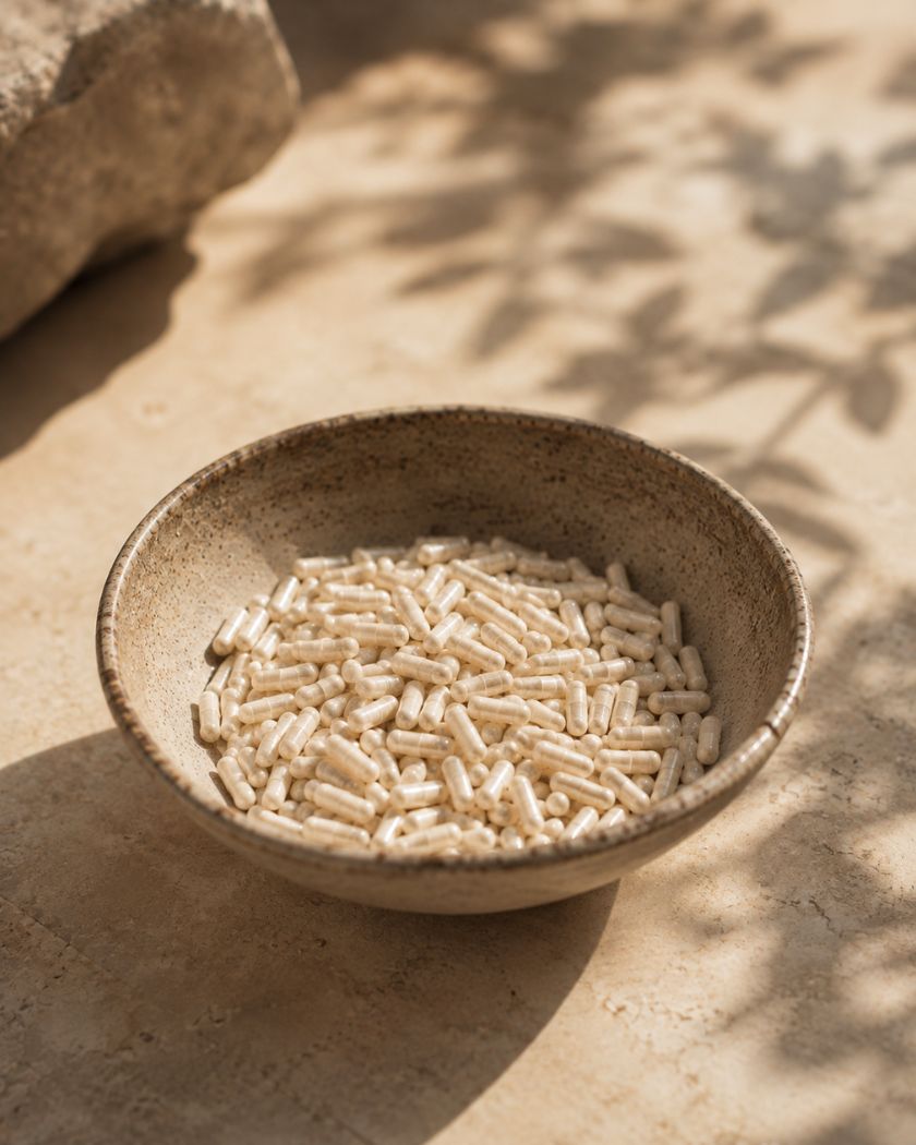 Vegan vitamin D3 in one daily capsule
