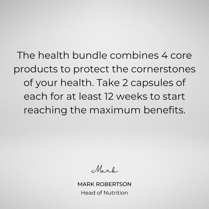 Health bundle customer testimonial